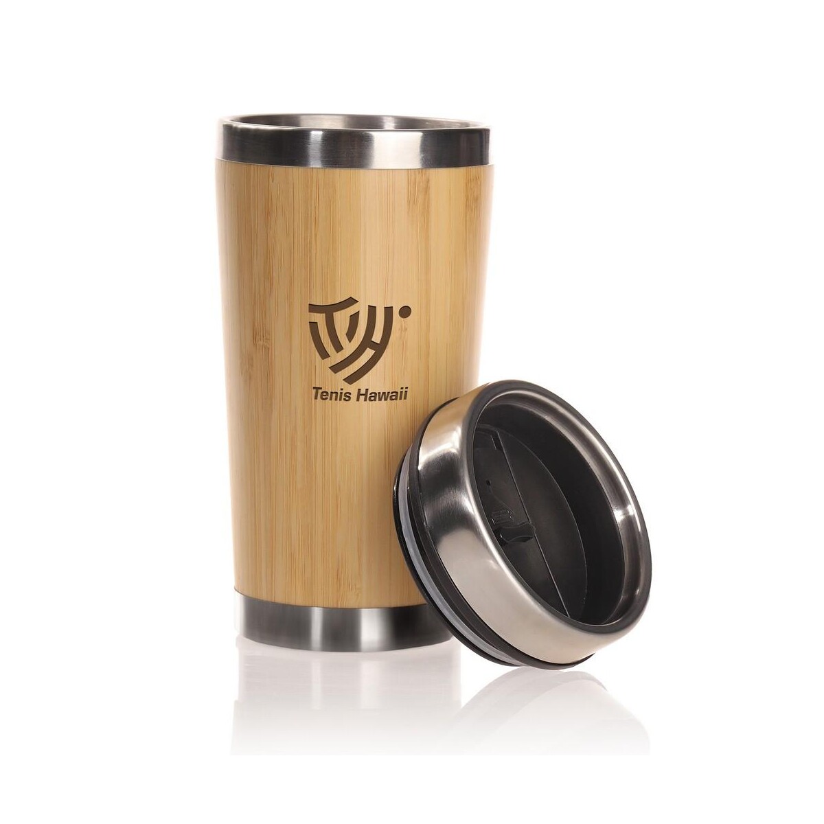 Eko Bambusowy kubek termiczny 500 ml | Mark V0845-17_ILG01