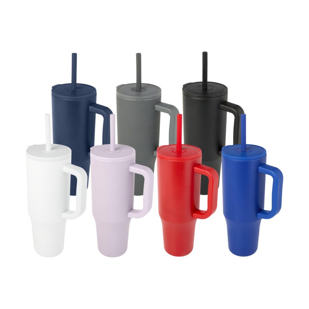 Eko Brady izolowany kubek z certyfikatem RCS o pojemności 900 ml z silikonową słomką 10086701_g1