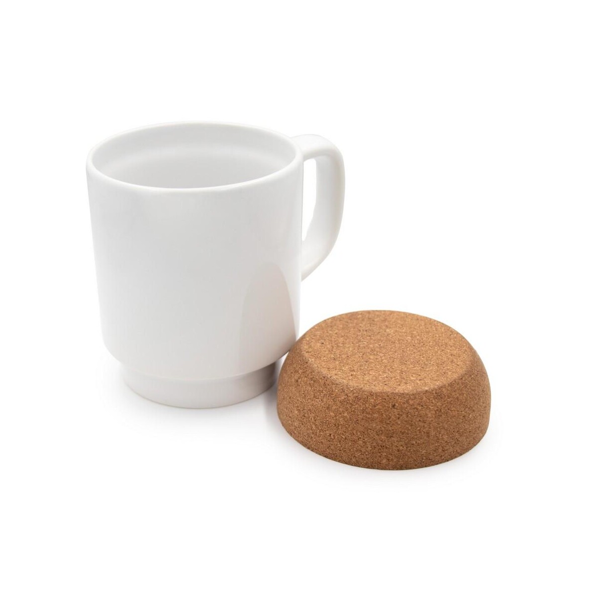 Eko Kubek ceramiczny 370 ml z korkowym elementem | Kate V8297-02_AAA03