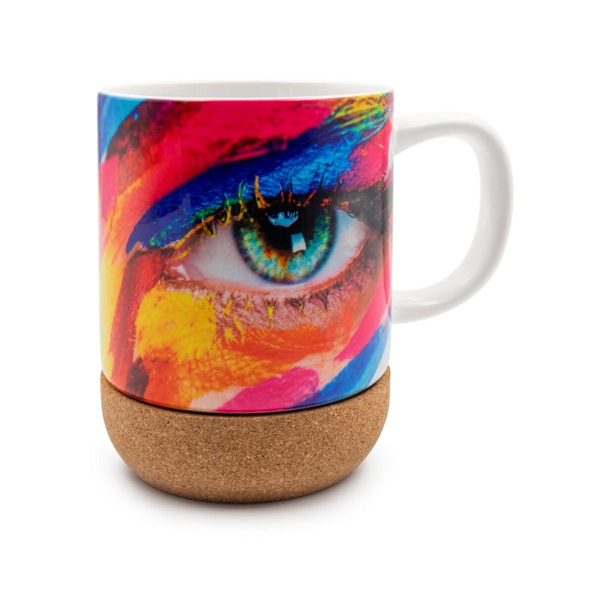 Eko Kubek ceramiczny 370 ml z korkowym elementem | Kate V8297-02_ILG01