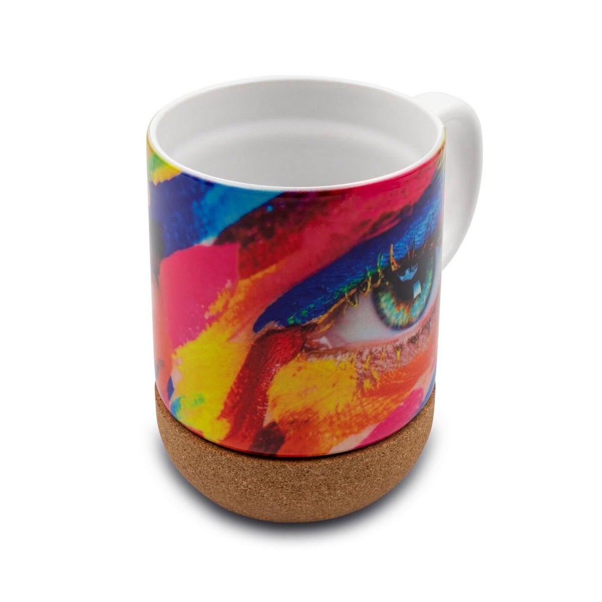 Eko Kubek ceramiczny 370 ml z korkowym elementem | Kate V8297-02_ILG03