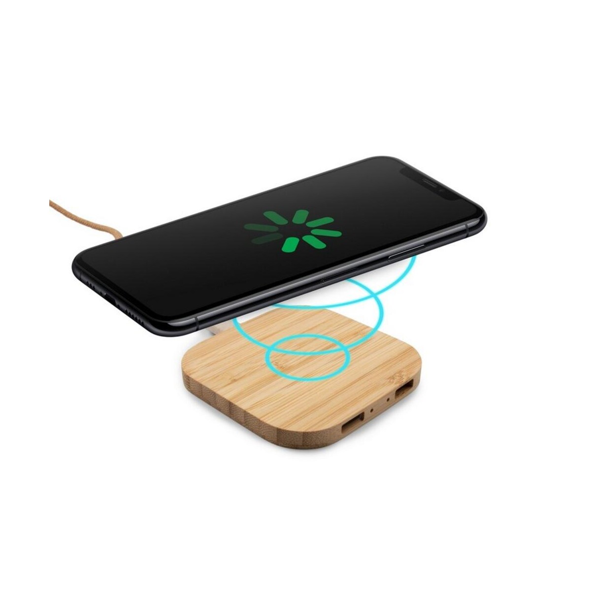 Eko Bambusowa ładowarka bezprzewodowa 10W B'RIGHT | Jazzlyn V0054-17_AAA01