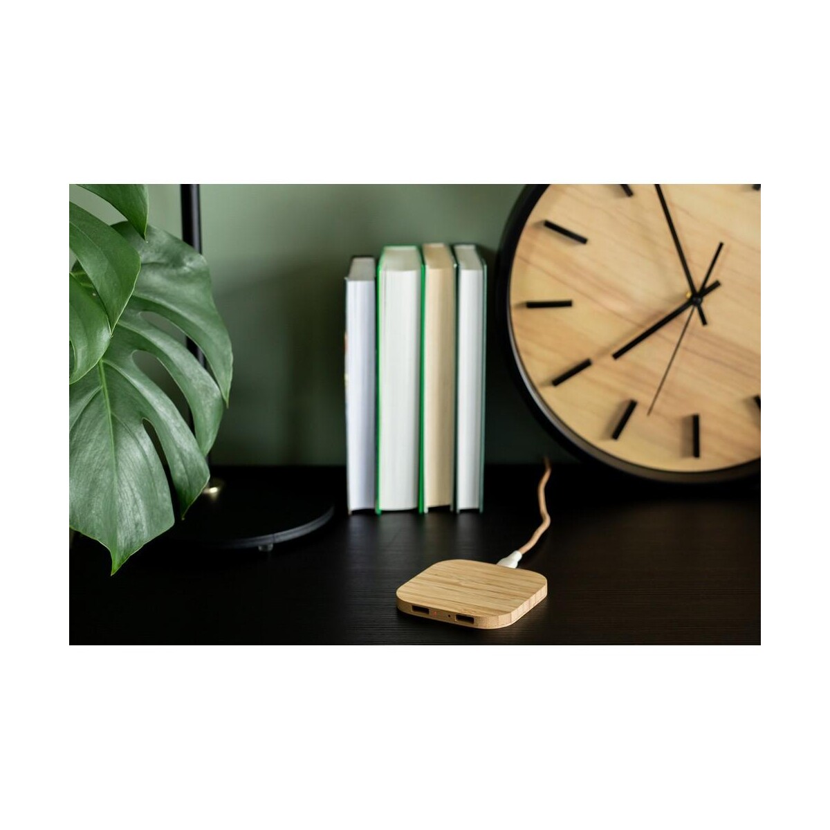 Eko Bambusowa ładowarka bezprzewodowa 10W B'RIGHT | Jazzlyn V0054_A