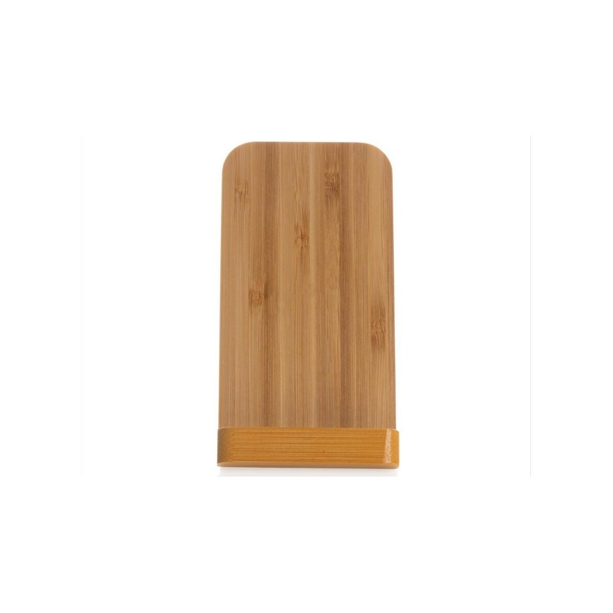 Eko Bambusowa ładowarka bezprzewodowa 5W, stojak na telefon P308.359_AAB01