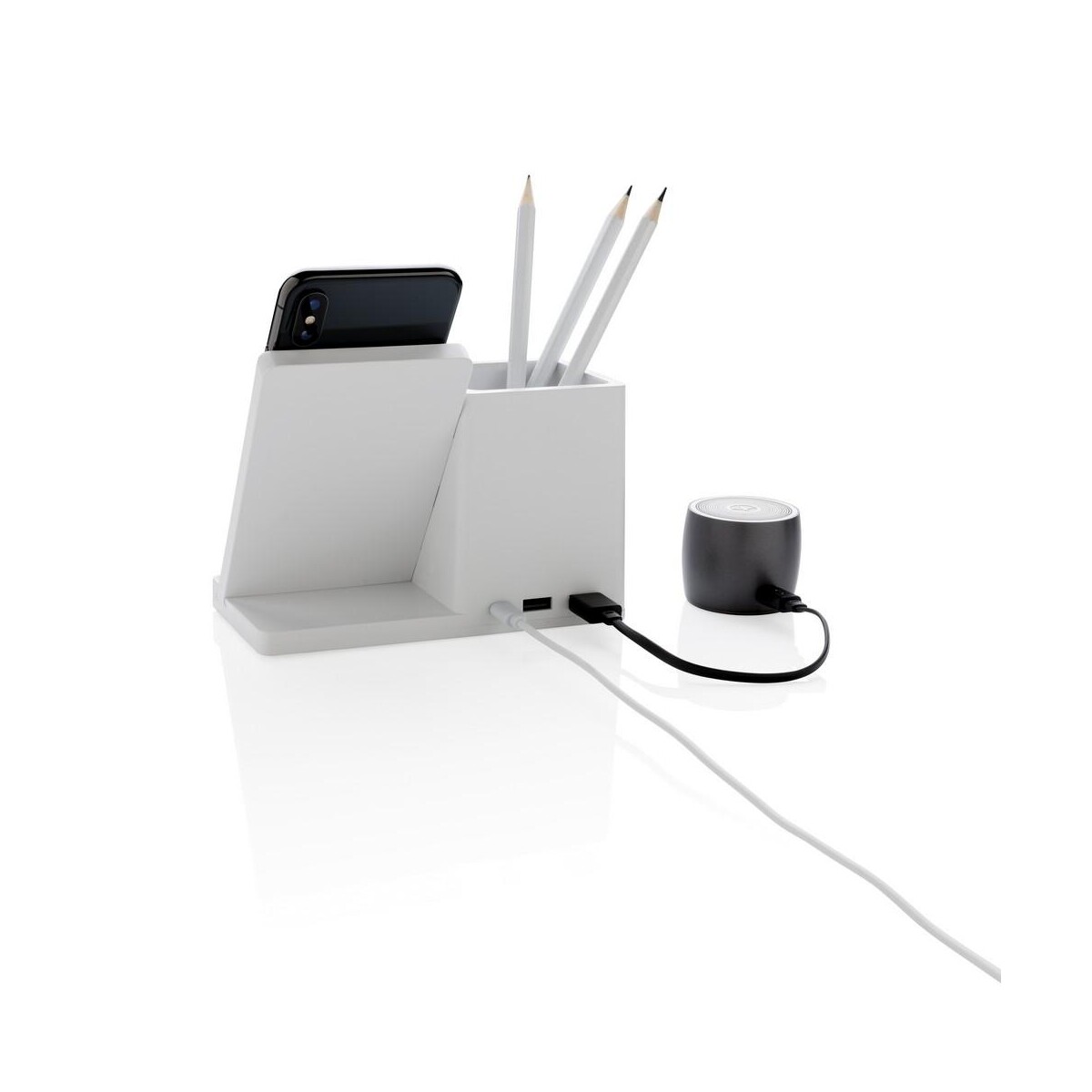 Eko Ładowarka bezprzewodowa 10W, organizer na biurko Ontario P308.403__B_7