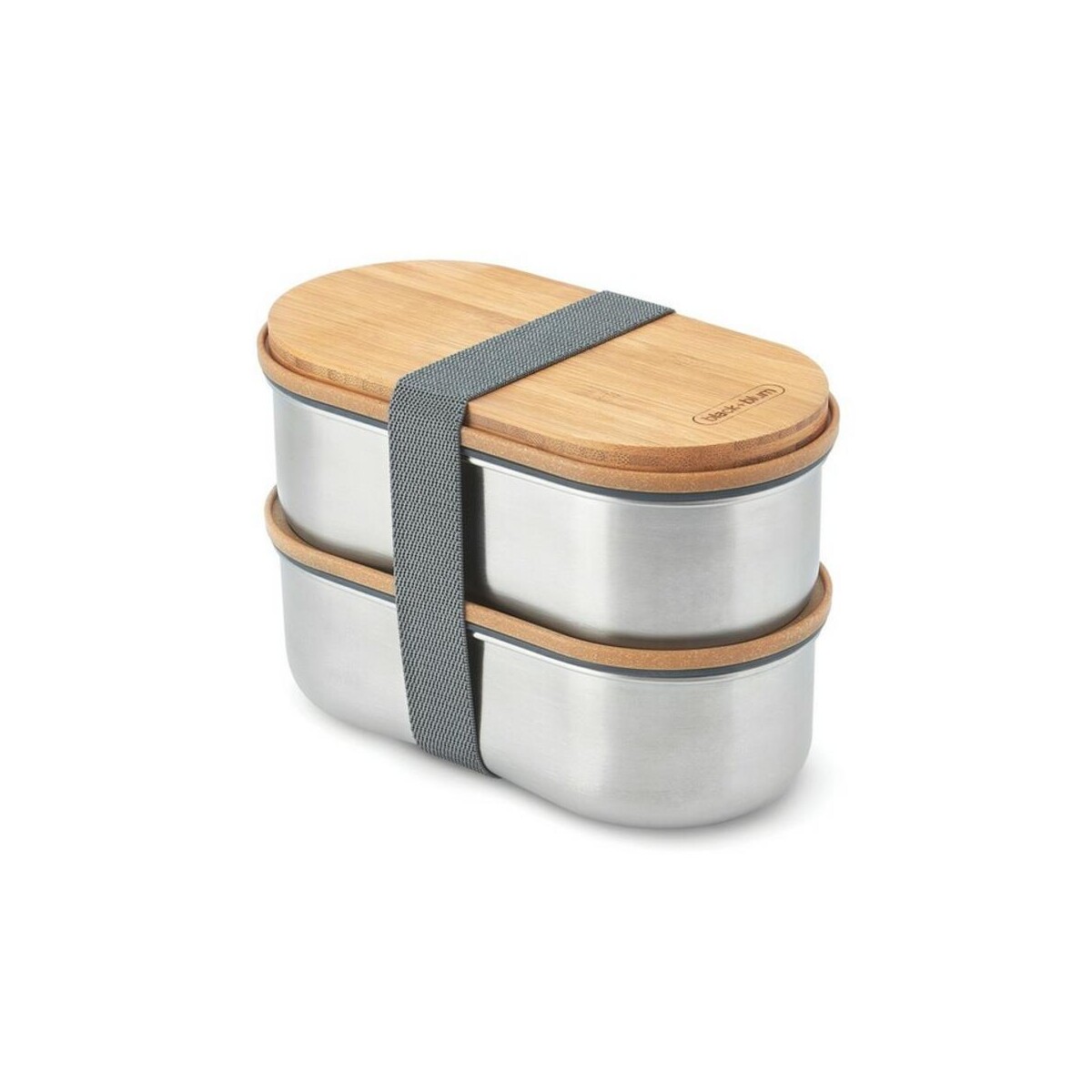Eko Lunchbox, pudełko śniadaniowe Black+Blum Double Bento P439.2002__B_1