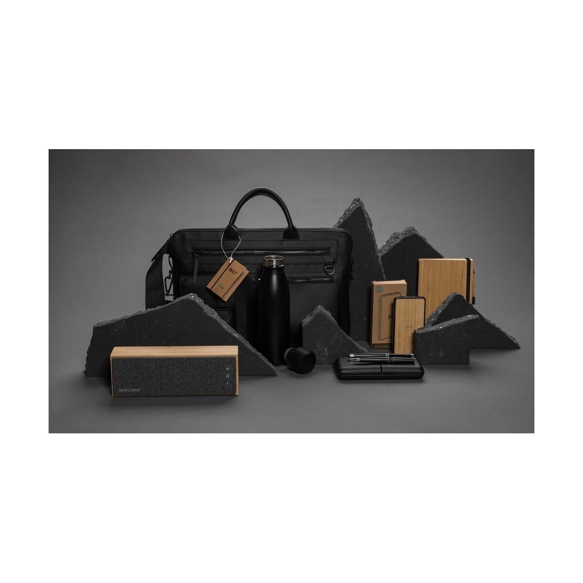 Eko Bambusowy notatnik z ołówkiem Infinity P774.469__M_401