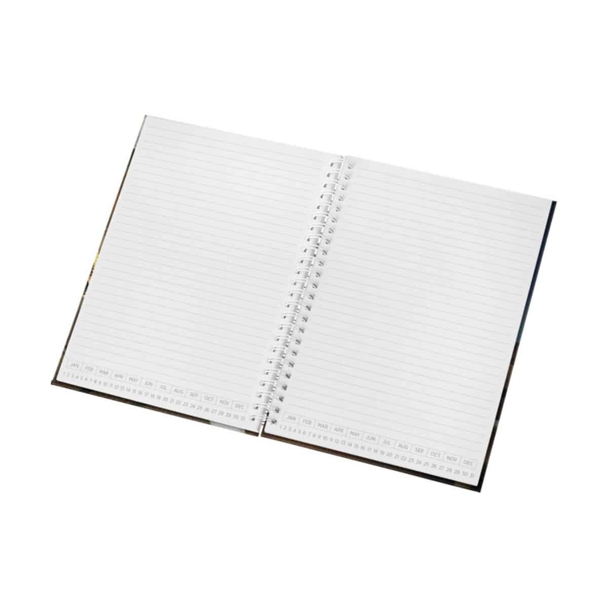 Eko Desk-Mate® kalendarz A5 w twardej okładce bez dat 21023001_e1