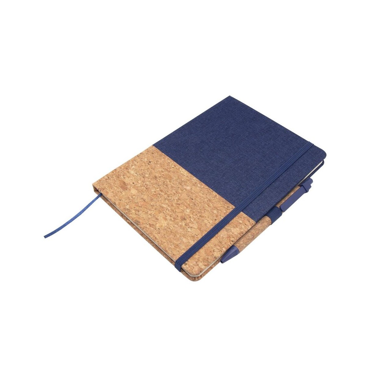 Eko Korkowy notatnik A5 z długopisem | Layla V0056-04_AAA02