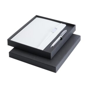 Eko Legato Elegance zestaw notatnik A5 w twardej okładce z długopisem żelowym 10625801