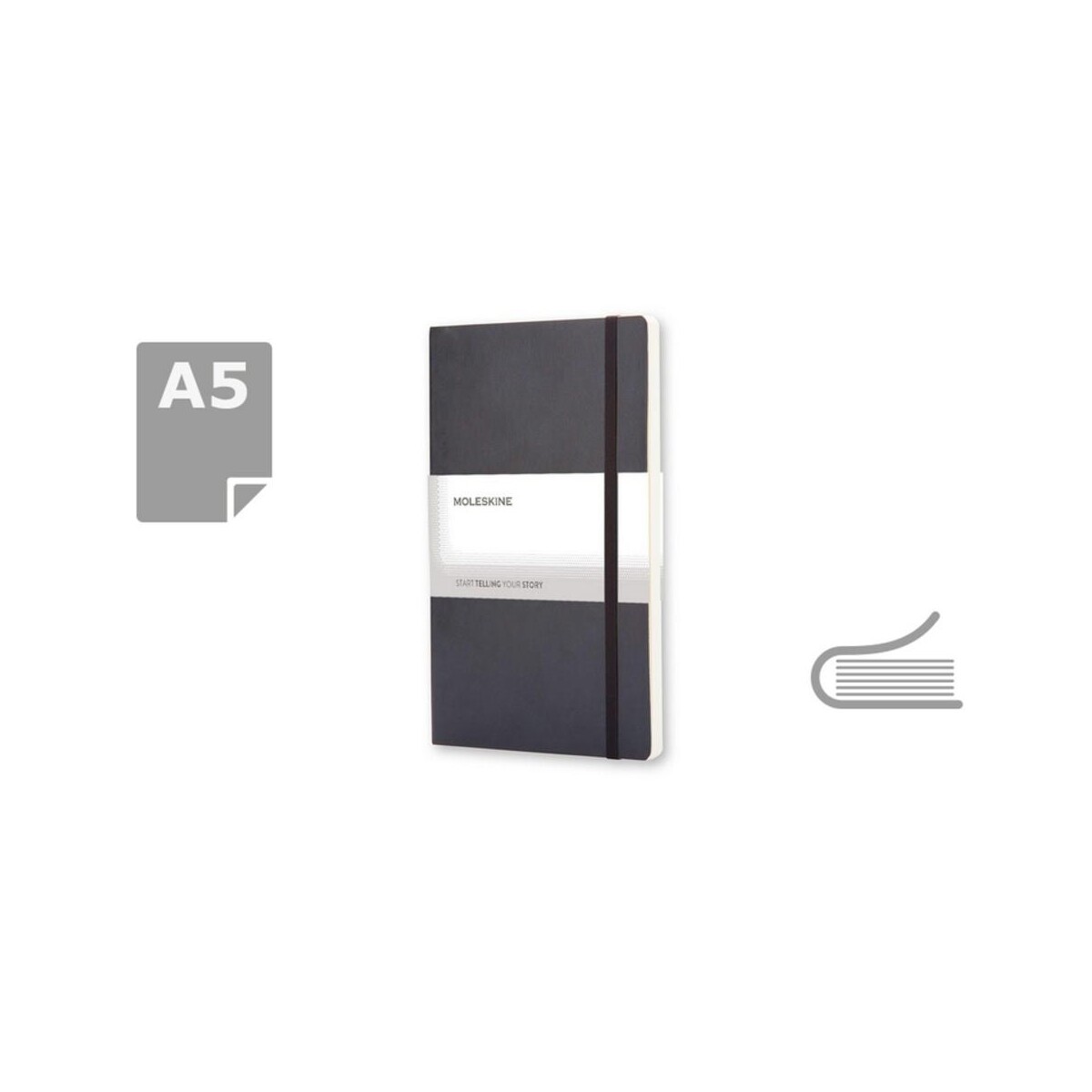 Eko MOLESKINE Notatnik ok. A5 VM306-03_AAA00