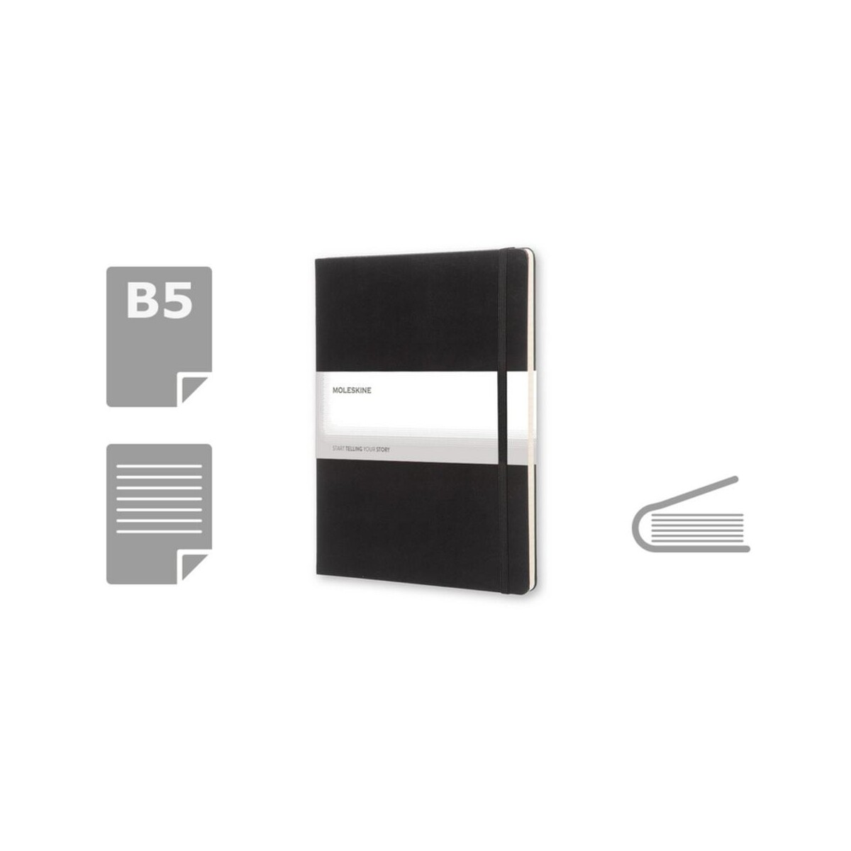 Eko MOLESKINE Notatnik ok. B5 VM404-03_AAA00