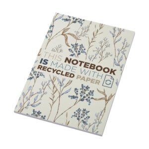 Eko Notatnik A5 Novella Austen z miękką okładką z materiału z recyklingu, 50 kartek 21024902