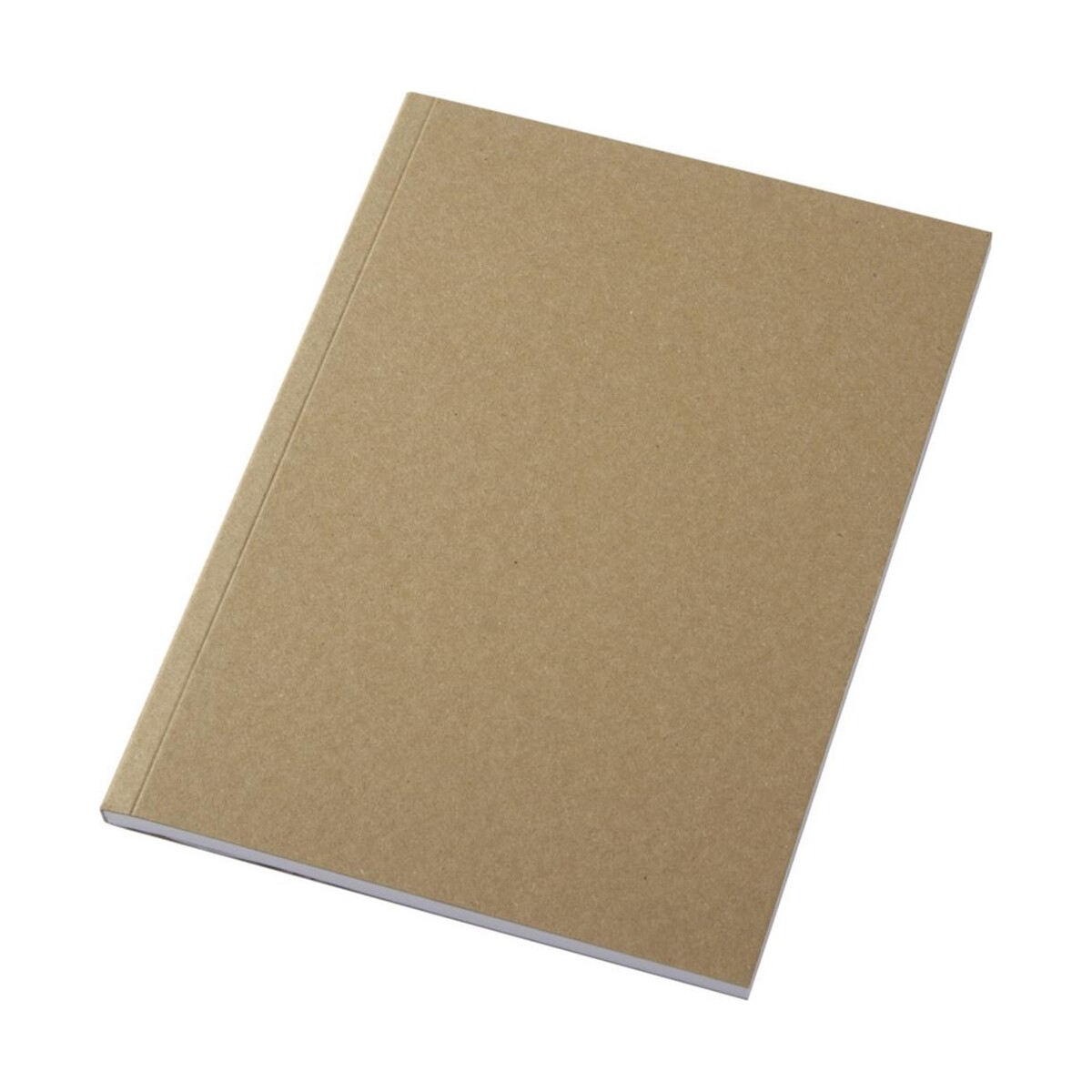 Eko Notatnik A5 Novella Austen z miękką okładką z materiału z recyklingu, papier pakowy — 50 kartek 21026506_e2