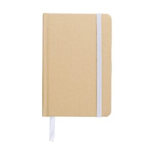 Eko Notatnik A6 z papieru kraftowego z recyklingu V1164-02_AAB01