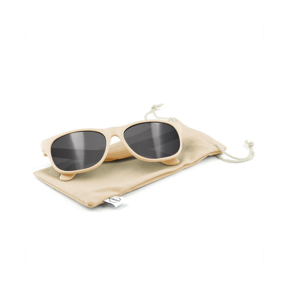 Eko Okulary przeciwsłoneczne B'RIGHT, bawełniane etui w komplecie | Adam V7375-00_AAA02