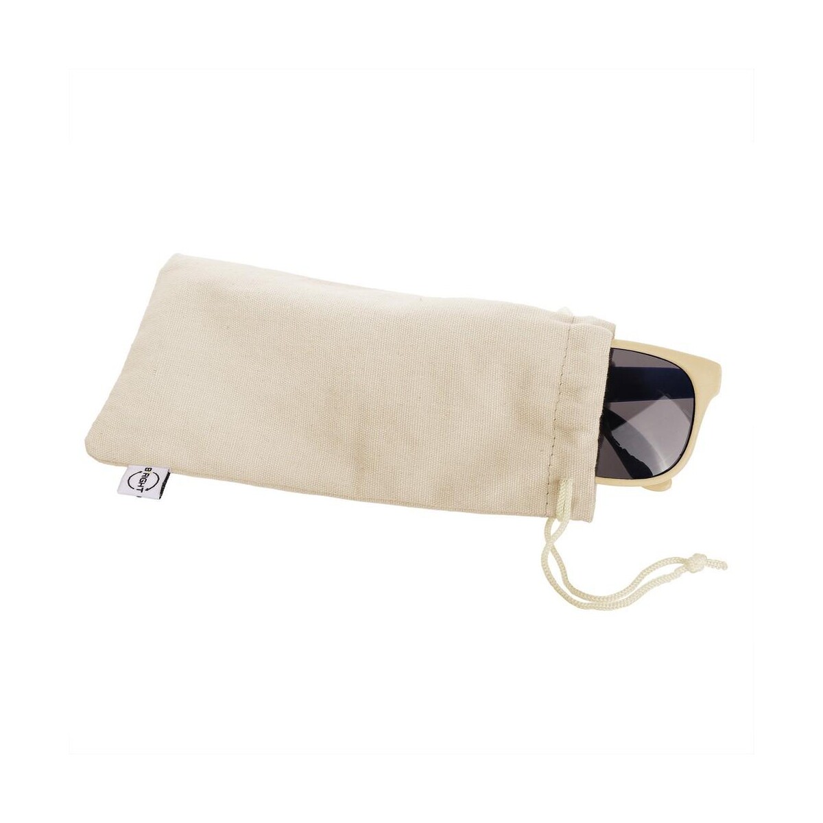 Eko Okulary przeciwsłoneczne B'RIGHT, bawełniane etui w komplecie | Adam V7375-00_COV02