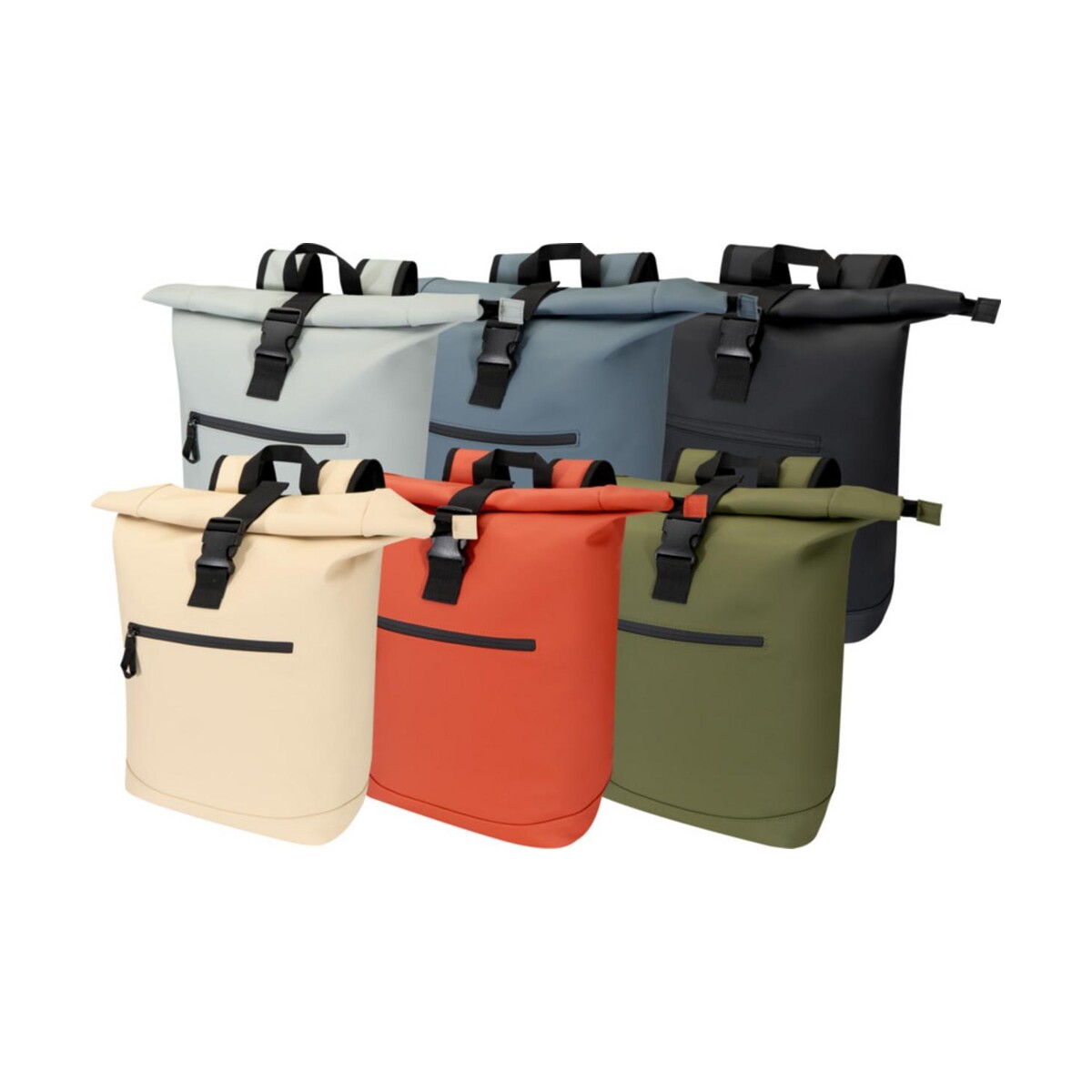 Eko Resi Plus plecak na 15-calowego laptopa o pojemności 18 l z recyklingu, z certyfikatem GRS i zwijaną górną częścią 13009307_g1