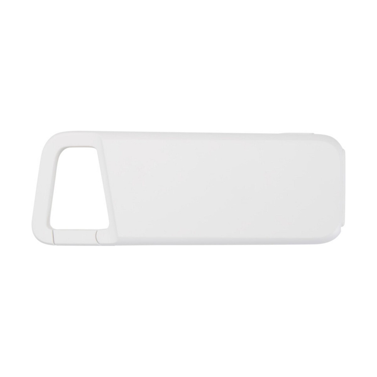 Eko Alkes wodoodporny powerbank z karabińczykiem o pojemności 5000 mAh i mocy 12 W, wykonany z tworzyw sztucznych pochodzących z recyklingu 12447001_f1