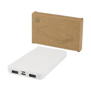 Eko Intan powerbank o pojemności 10 000 mAh i mocy 10 W z tworzyw sztucznych pochodzących z recyklingu 12445801