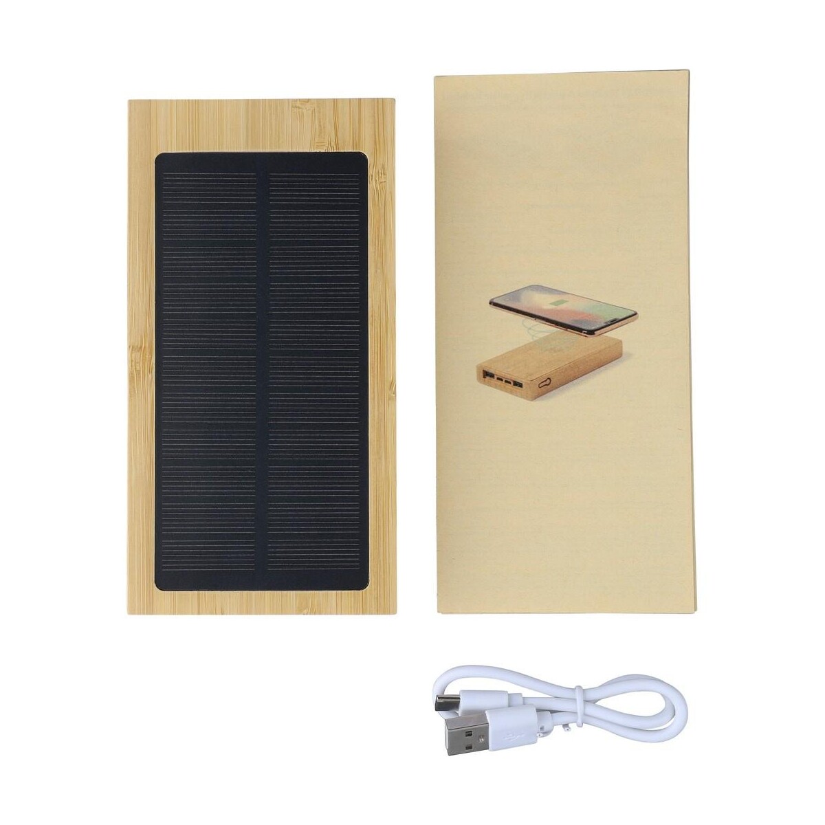 Eko Power bank 10000 mAh z ładowarką słoneczną VA276-16_AAB02