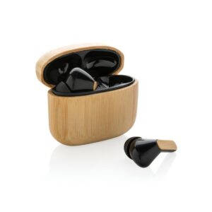 Eko Douszne słuchawki bezprzewodowe TWS, plastik z recyklingu P329.939__B_1