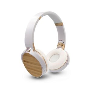 Eko Składane bezprzewodowe słuchawki nauszne, bambusowe elementy | Hollie V0190-02_AAA01