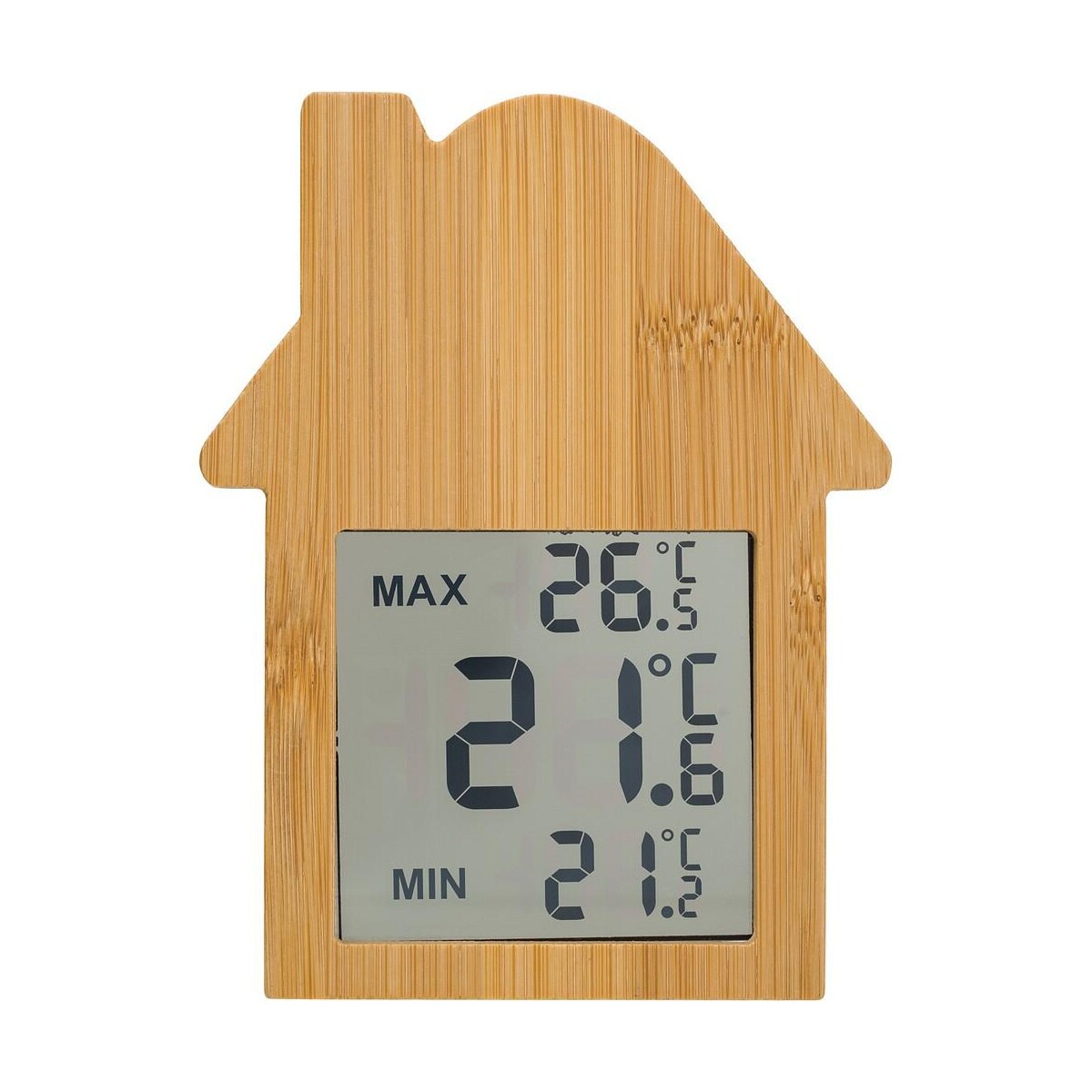 Eko Bambusowa stacja pogodowa "domek" V1224-16_AAB01