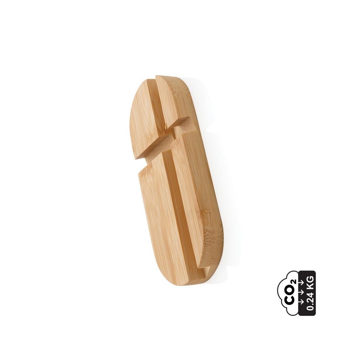 Eko Bambusowy stojak na telefon, tablet P301.379_S_0