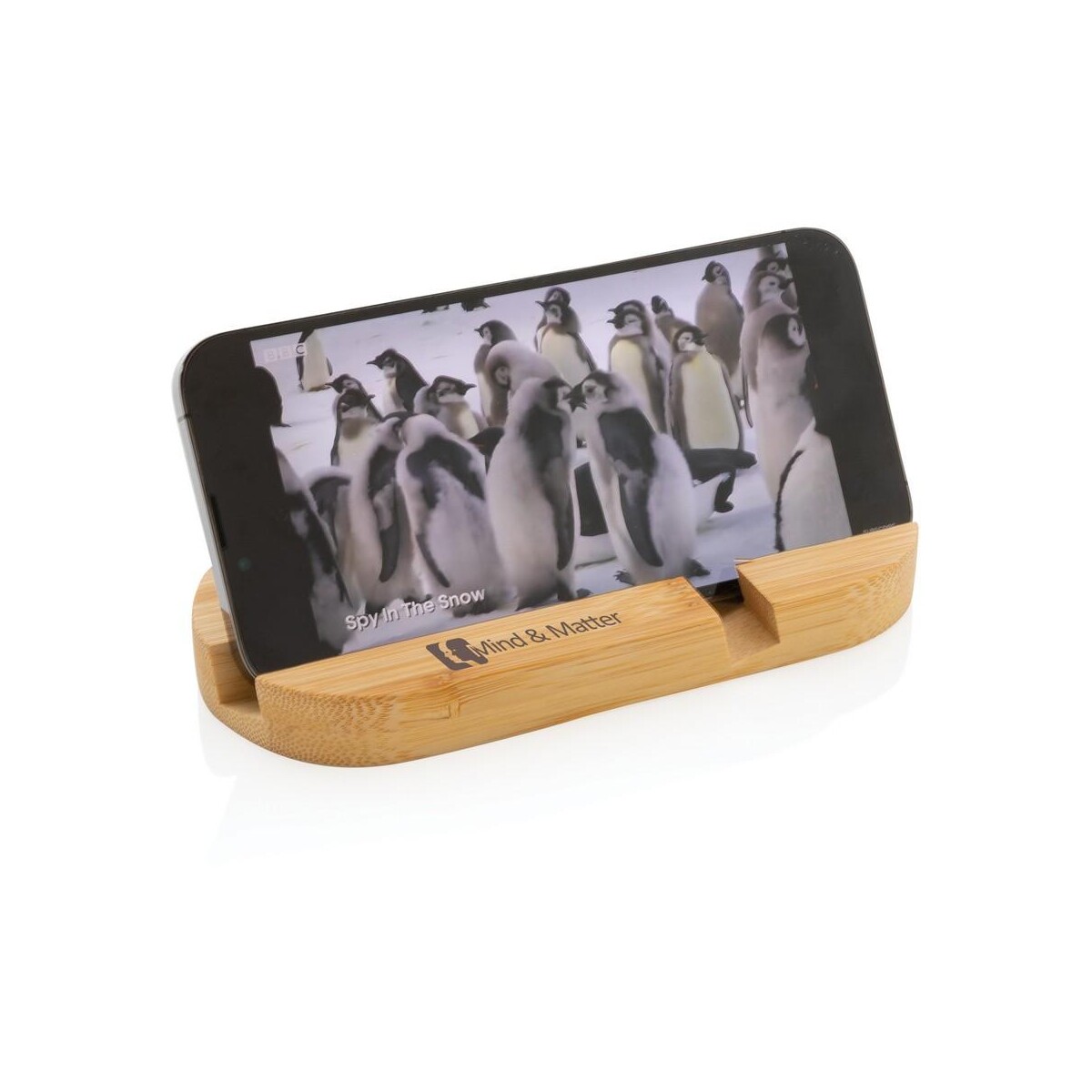 Eko Bambusowy stojak na telefon, tablet P301.379__D_100