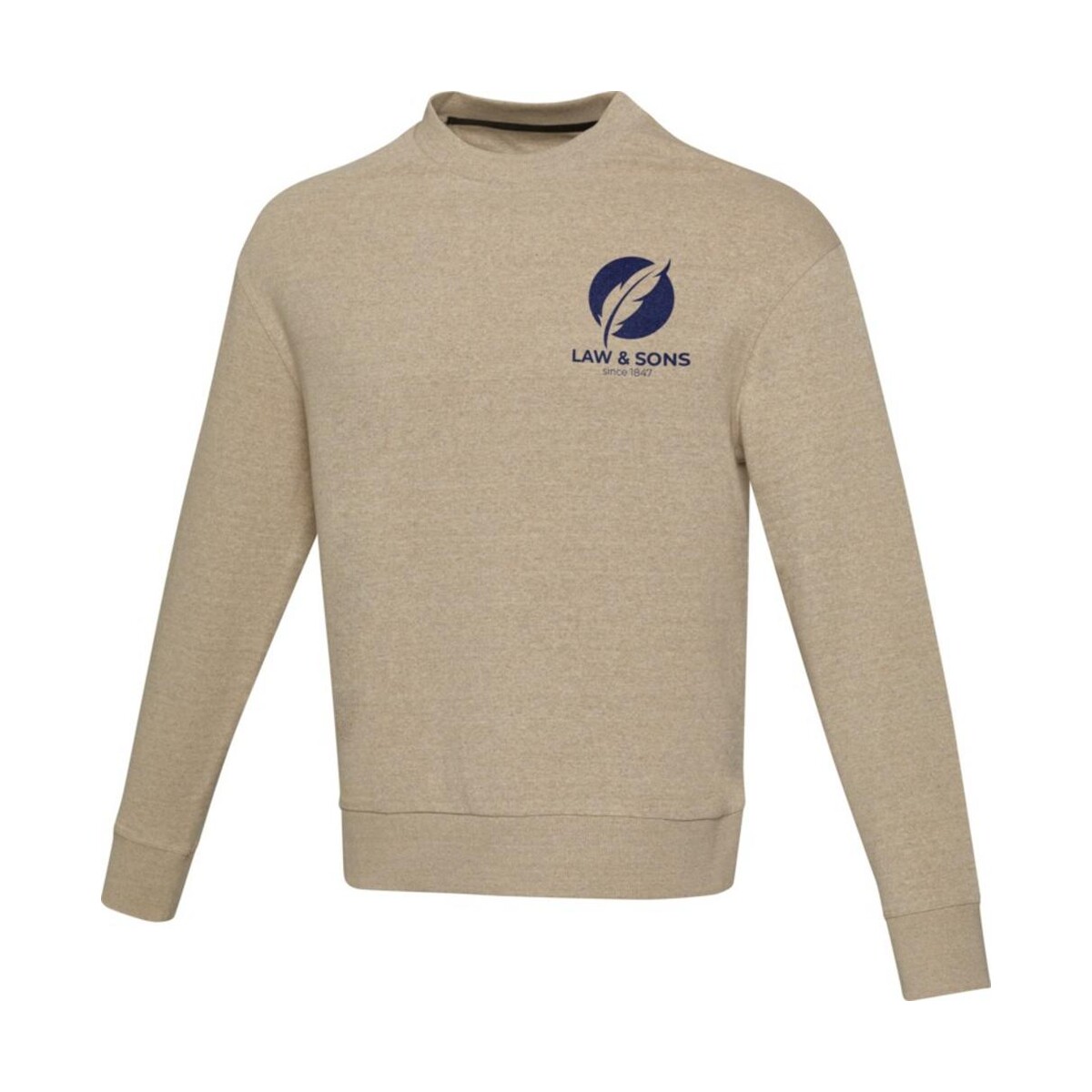 Eko Jet sweter unisex Aware™ z okrągłym dekoltem z materiałów z recyklingu 3754307_sp_y1