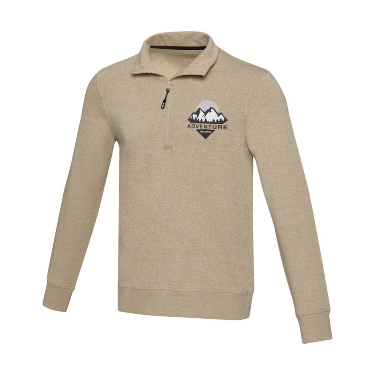 Eko Tin sweter unisex Aware™ z materiałów z recyklingu z zamkiem błyskawicznym na 1/4 długości 3754607_sp_y1