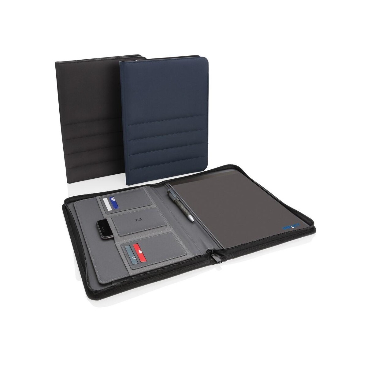 Eko Teczka konferencyjna Impact AWARE™ RPET, notatnik, długopis P774.161__G_300