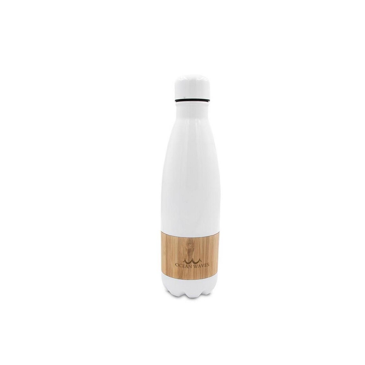 Eko Butelka termiczna 500 ml z bambusowym elementem | Blake V4855-02_ILG01