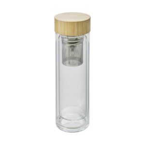 Eko Szklany termos 420 ml, posiada sitko zatrzymujące fusy V0774-18_AAA01