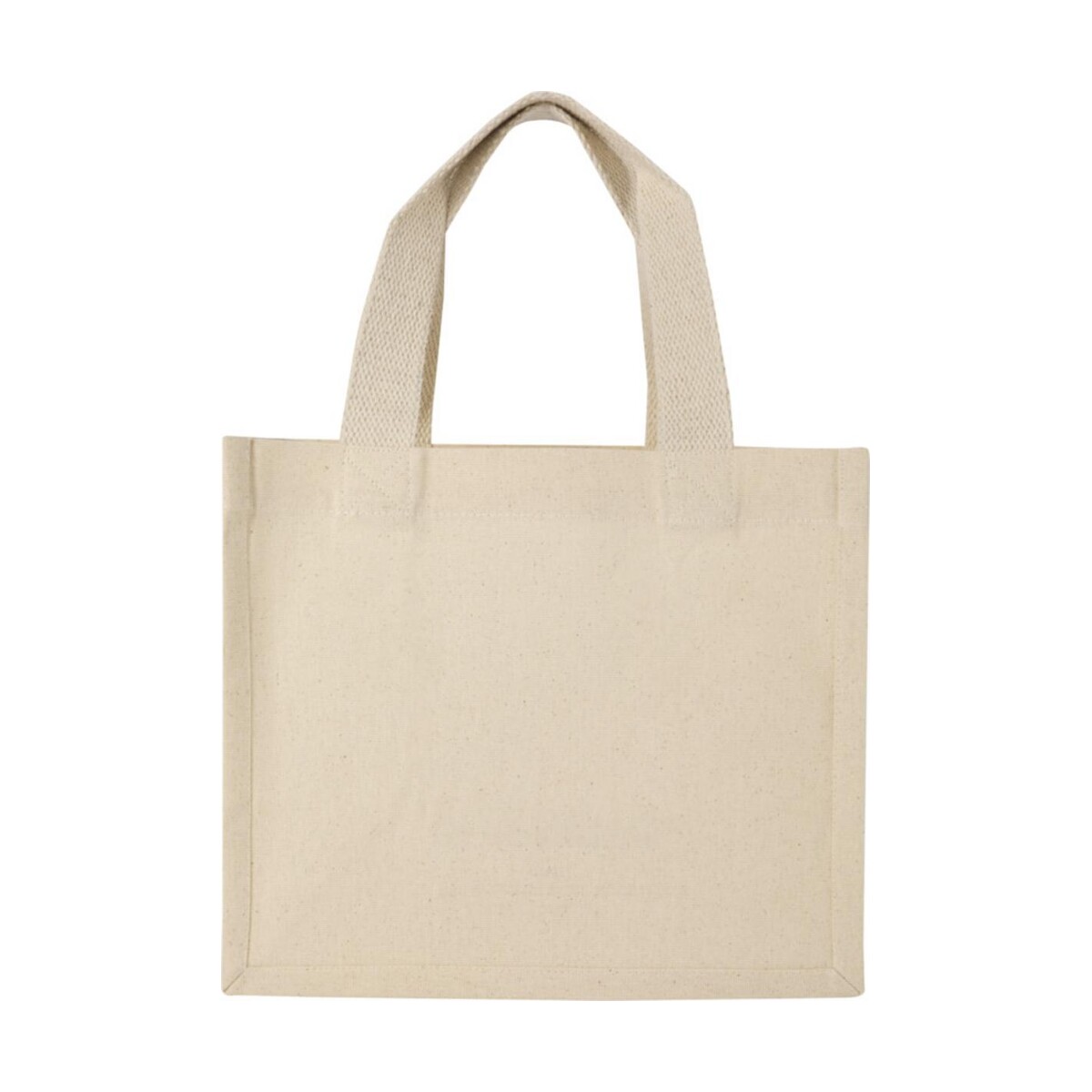 Eko Odessa mini torba na zakupy z dnem wykonana bawełny z recyklingu z certyfikatem GRS o gramaturze 220 g/m² i pojemności 9 l 12078706_b1