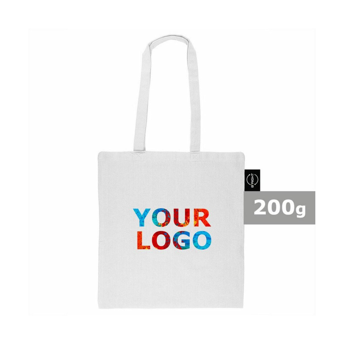 Eko Torba z bawełny z recyklingu i poliestru z recyklingu na zakupy B'RIGHT | Porter V8822-02_AAA00