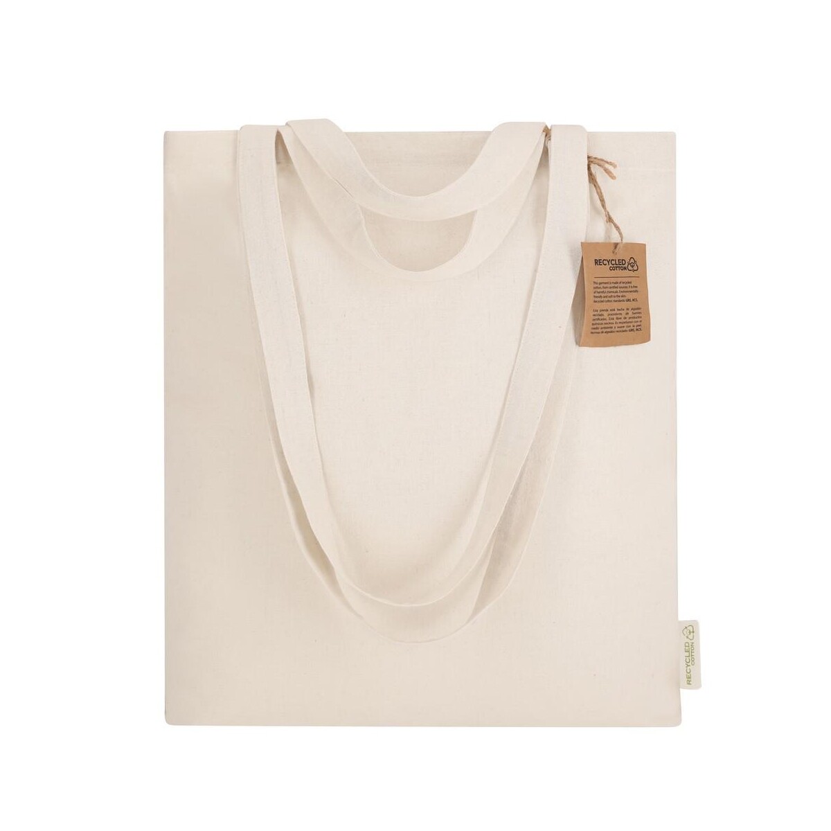 Eko Torba z bawełny z recyklingu na zakupy VA287-20_AAB03