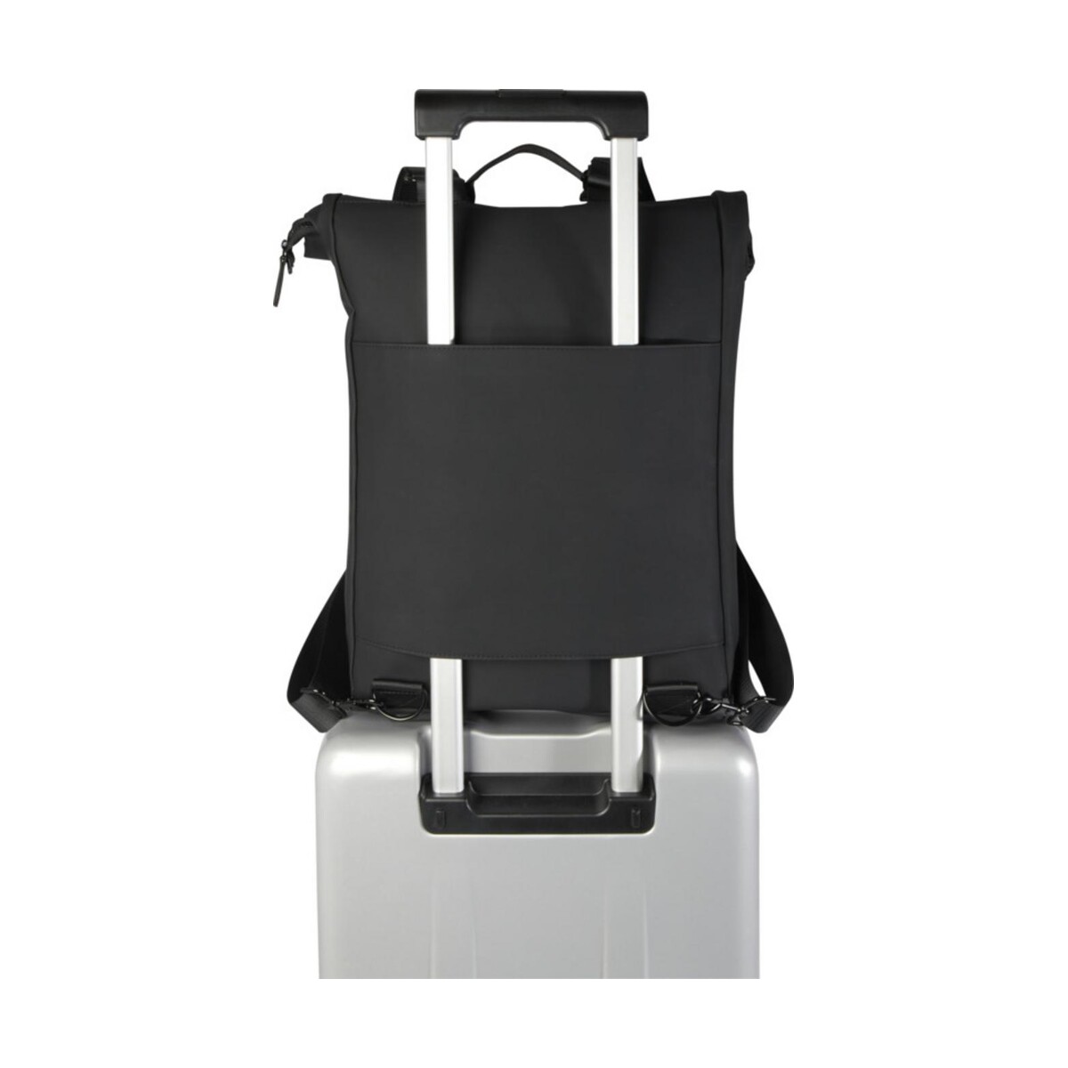 Eko Plecak na laptopa 15,6" Turner z materiałów recyklingowanych GRS, o pojemności 12 l, ze zwijaną klapą 12075090_e2