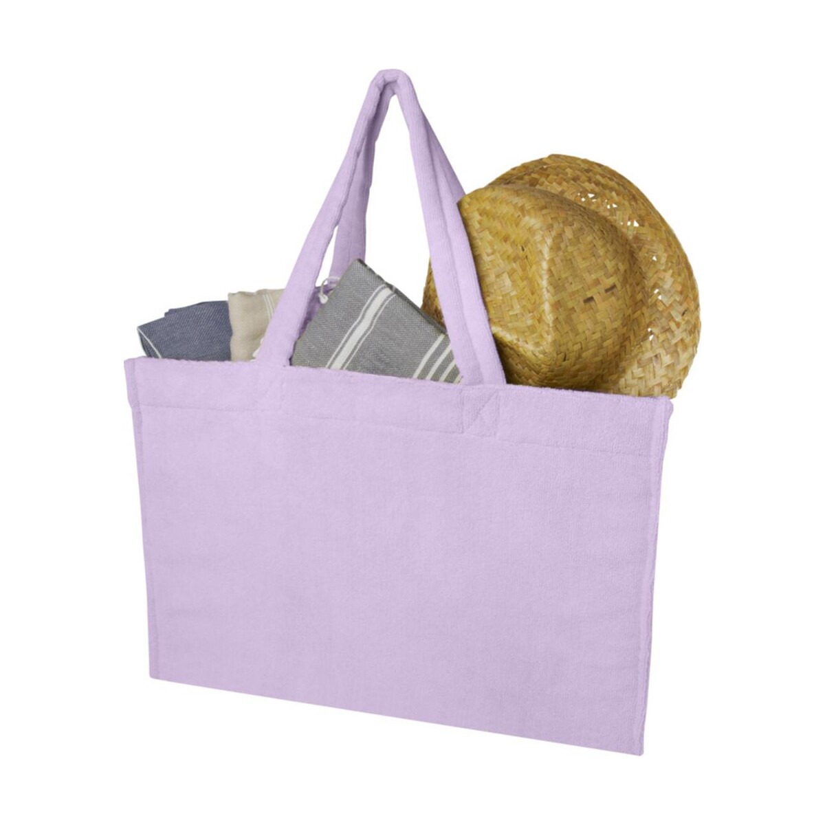 Eko Torba plażowa Siam z materiału frotte z recyklingu GRS, o pojemności 13 l 12075235_e1