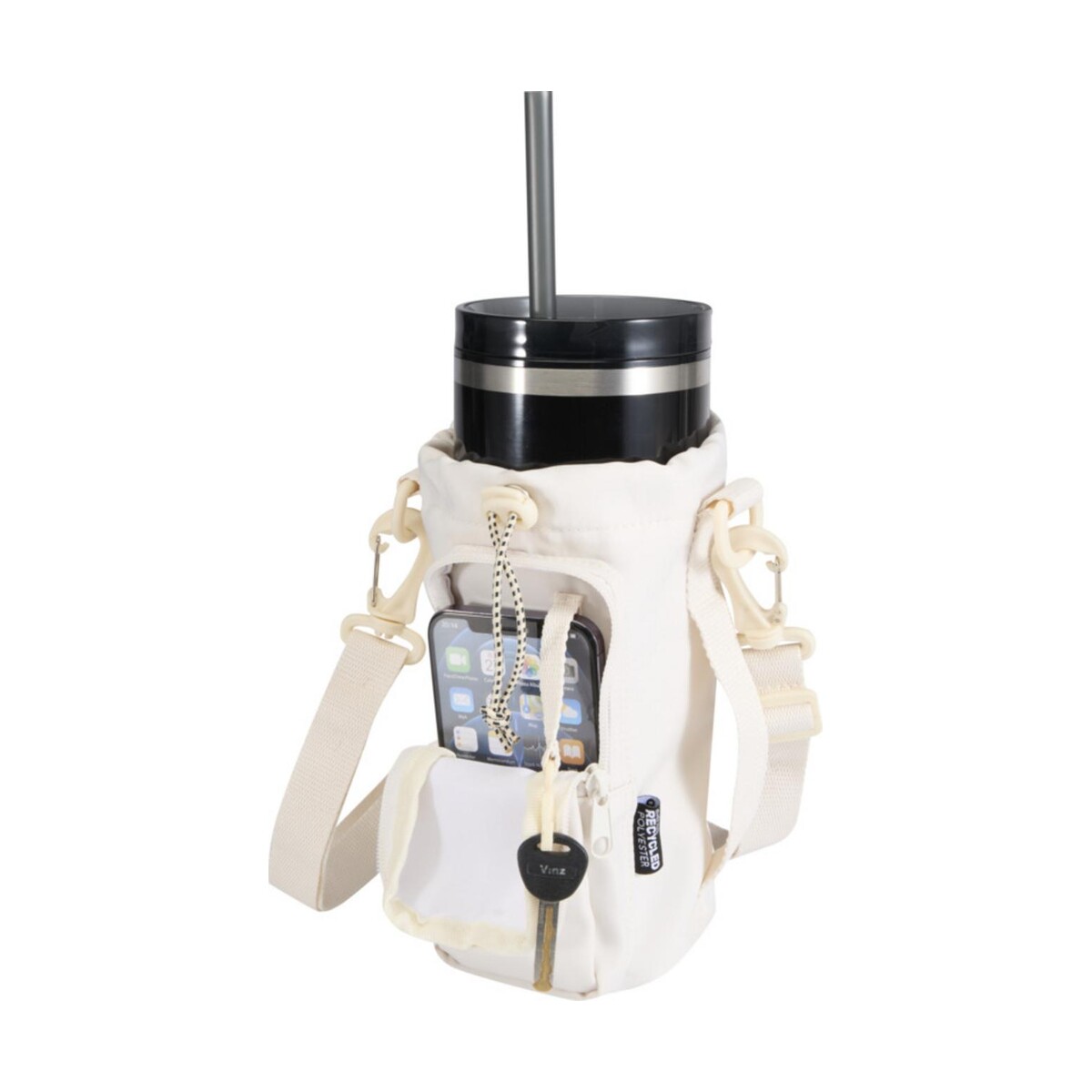Eko Trip Aware™, torba na butelki wykonana z materiałów z recyklingu, 2 l 12076502