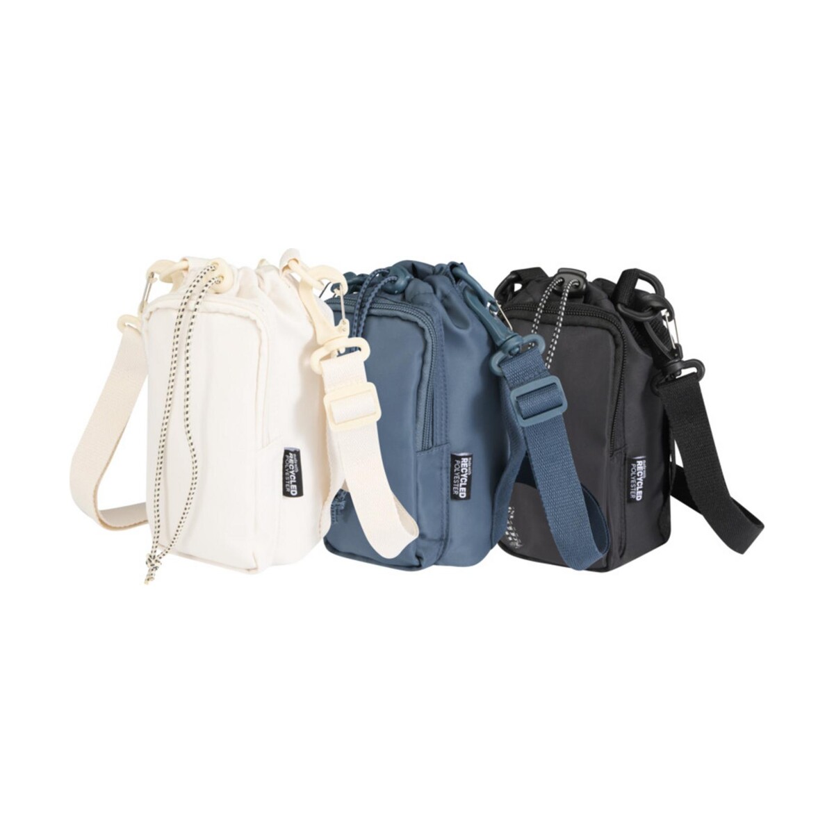 Eko Trip Aware™, torba na butelki wykonana z materiałów z recyklingu, 2 l 12076502_g1