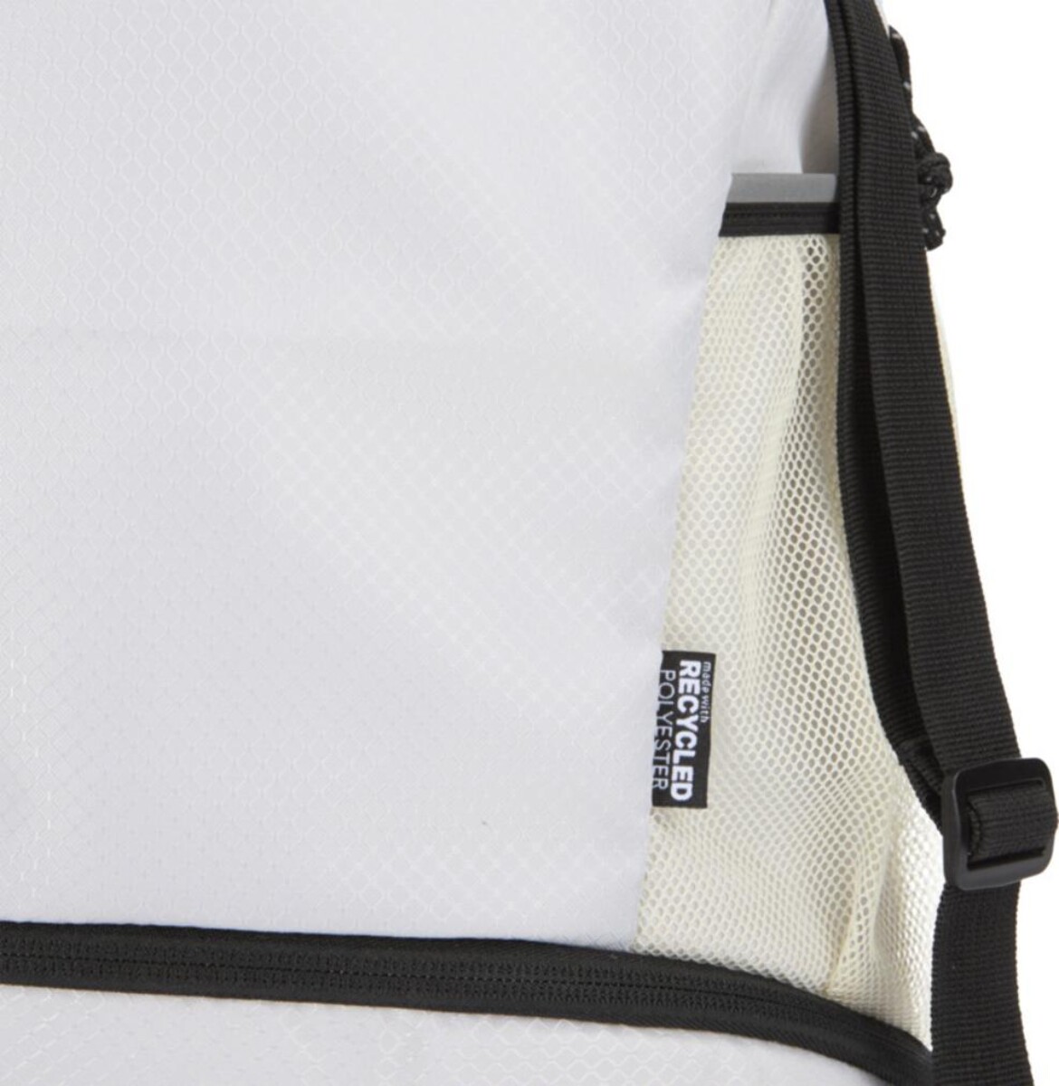 Eko Nomad ściągana na sznurek torba sportowa z recyklingu z certyfikatem GRS o pojemności 18l z dolną komorą 13009932_d1