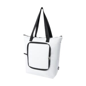 Eko Składana torba termiczna EcoFold z materiału RPET, o pojemności 15 l 13009201