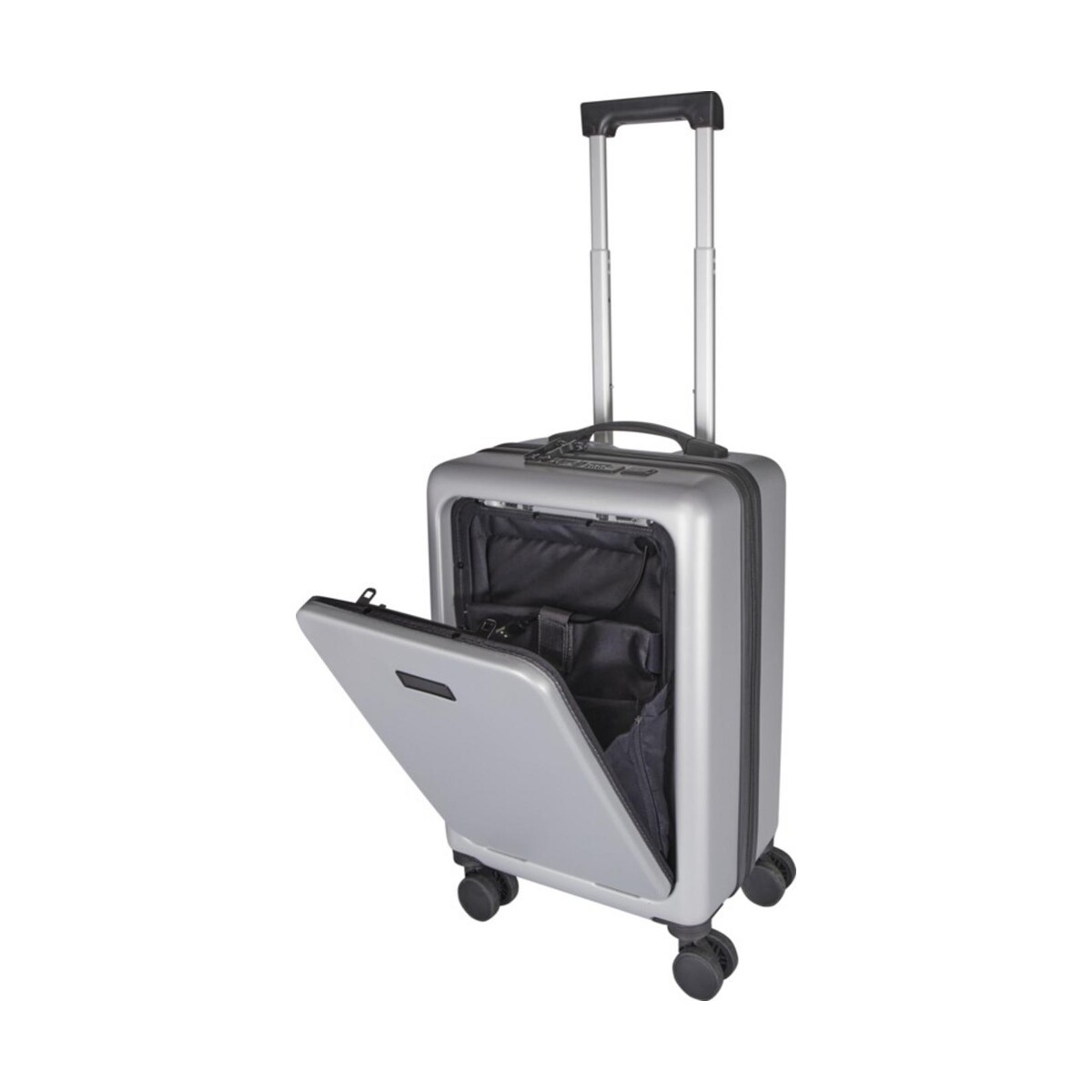 Eko Rover Pro twarda walizka na kółkach z tworzyw sztucznych pochodzących z recyklingu z certyfikatem GRS o wysokości 51 cm i poj 13008781_e1
