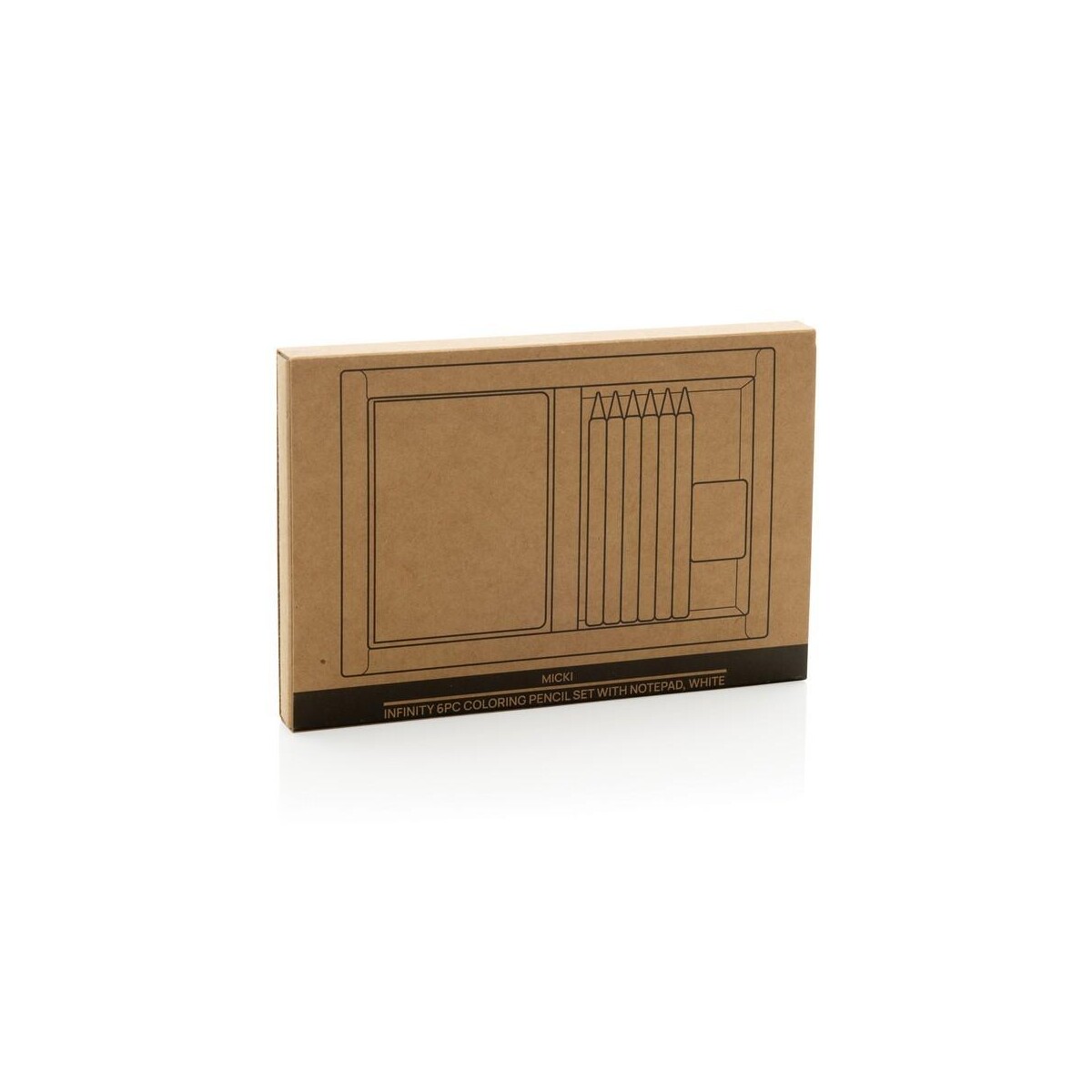 Eko Zestaw kredek, notatnik Micki P611.3603__P_500