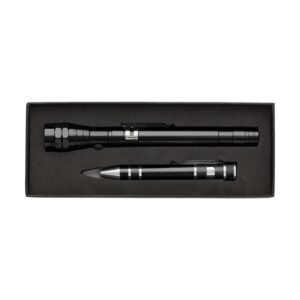 Eko Zestaw narzędzi, śrubokręt, 8 końcówek, teleskopowa latarka 3 LED V8763-03_AAA01