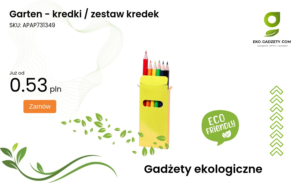 Zestaw kredek marki Garten