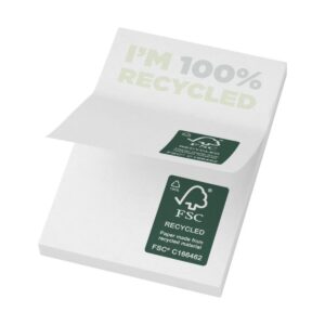 Eko Karteczki samoprzylepne z recyklingu o wymiarach 50 x 75 mm Sticky-Mate® 2128501