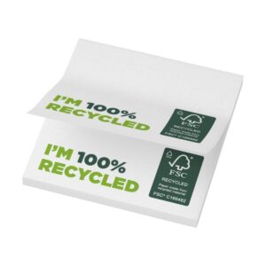 Eko Karteczki samoprzylepne z recyklingu o wymiarach 75 x 75 mm Sticky-Mate® 2128601